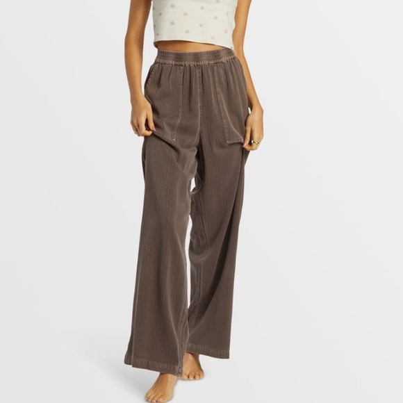 BILLABONG WOMEN'S FREE TIME RELAXED FIT PANTS - Picture 1 of 3